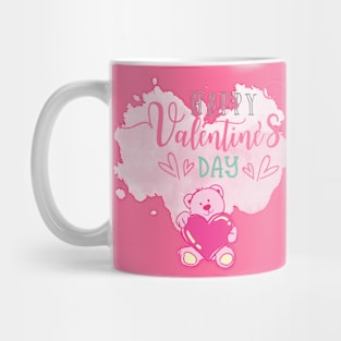 Teddy bear - Happy Valentine's Day Mug